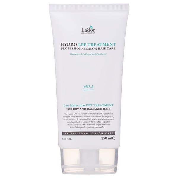Протеїнова маска для сухого та пошкодженого волосся La'dor Hydro LPP Treatment, 150 мл - Pampik