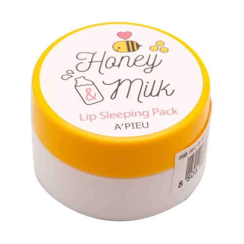 Ночная маска для губ A'pieu Honey &amp; MilkLip Sleeping Pack с медом и молоком 6.7 г - Pampik - 2