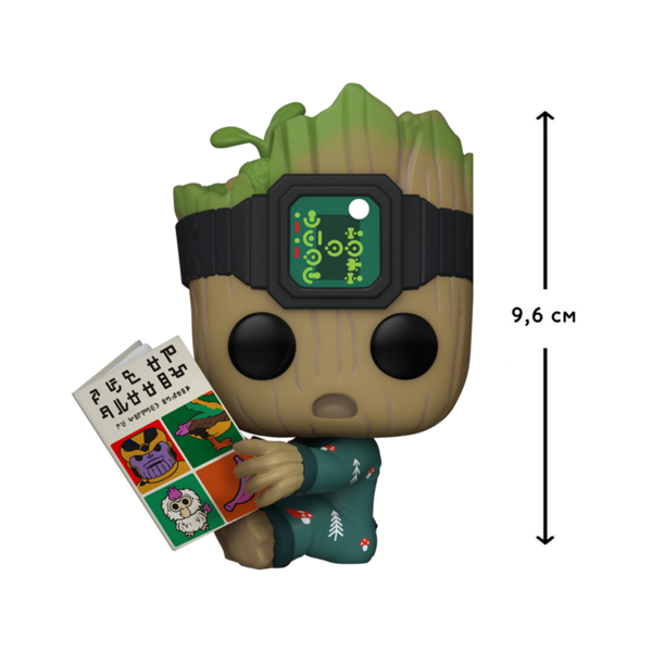 Игровая фигурка Funko Pop! Стражи галактики Грут с книгой (70651) - Pampik - 2
