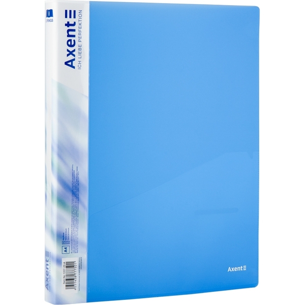 Папка на 2-х кільцях Axent А4 25 мм синя (1207-22-A) - Pampik