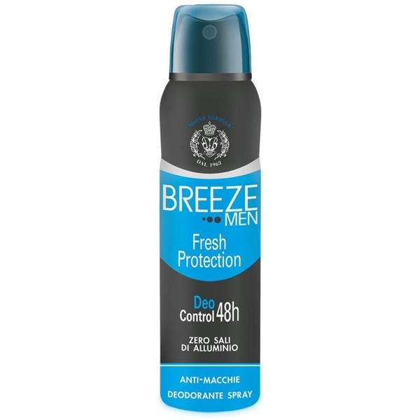 Дезодорант-спрей Breeze Men Fresh Protection, 150 мл - Pampik
