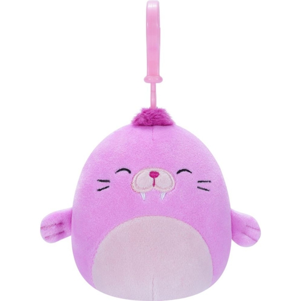 Мягкая игрушка-брелок Squishmallows Морж Пепе, 9 см (SQCP00150) - Pampik