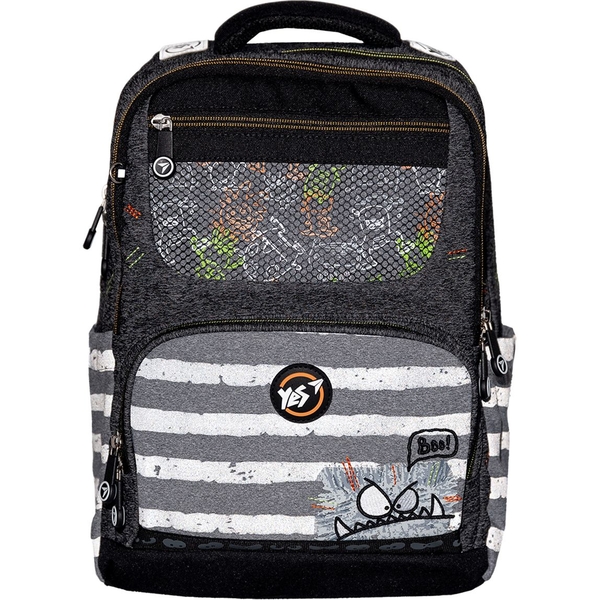 Рюкзак Yes S-88 Monsters, серый (553859) - Pampik