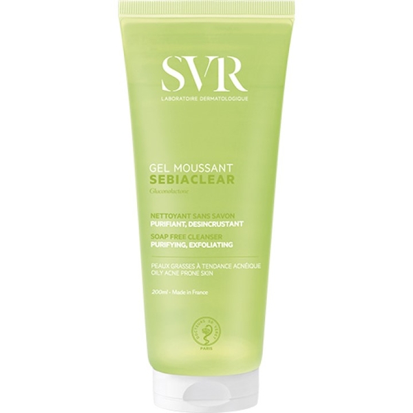 Очищаючий гель SVR Sebiaclear Gel Moussant, 200 мл - Pampik
