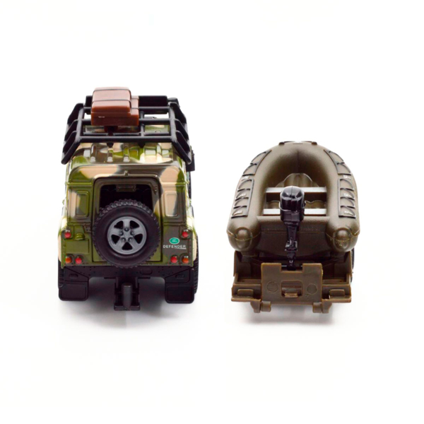 Игровой набор TechnoDrive Land Rover Defender Military с лодкой (520191.270) - Pampik - 3
