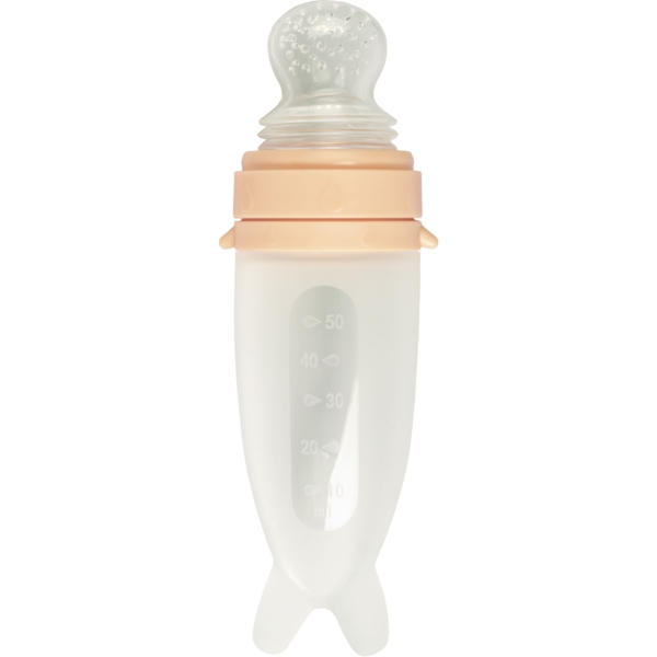 Фрут Фидер Baby Team силиконовый 2в1, бежевый - Pampik - 3