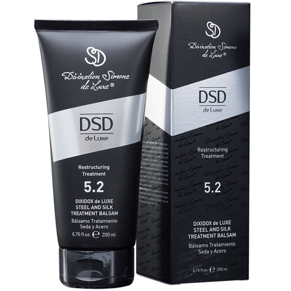 Відновлюючий бальзам DSD De Luxe 5.2 Steel and Silk Treatment Balsam 200 мл - Pampik