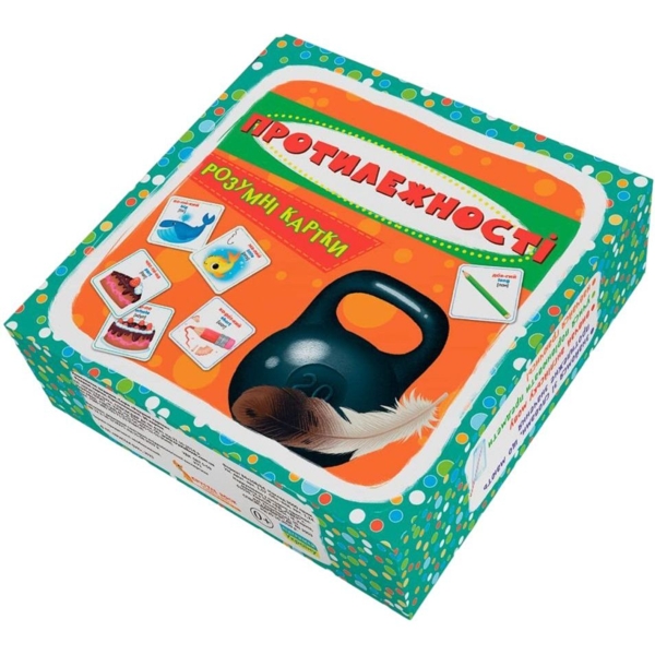 Умные карточки Кристал Бук Противоположности 30 шт. (F00024809) - Pampik - 3