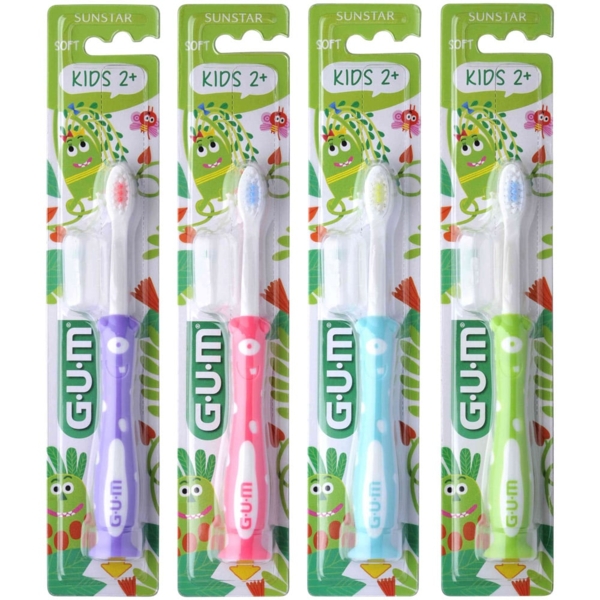 Зубна щітка GUM Kids Monster, м'яка - Pampik - 12