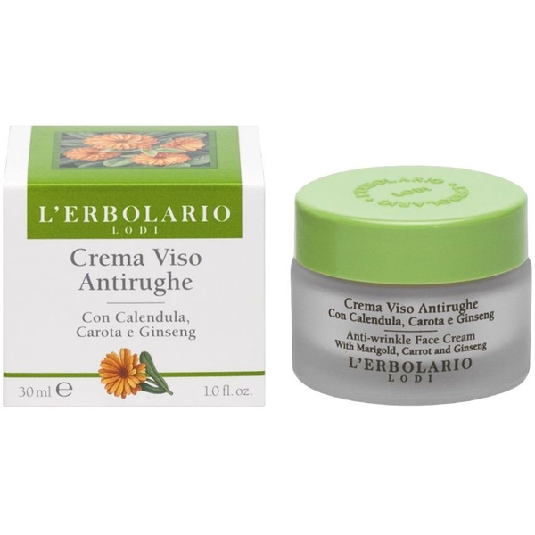 Крем для обличчя L'Erbolario Crema Viso Antirughe від зморшок, 30 мл - Pampik