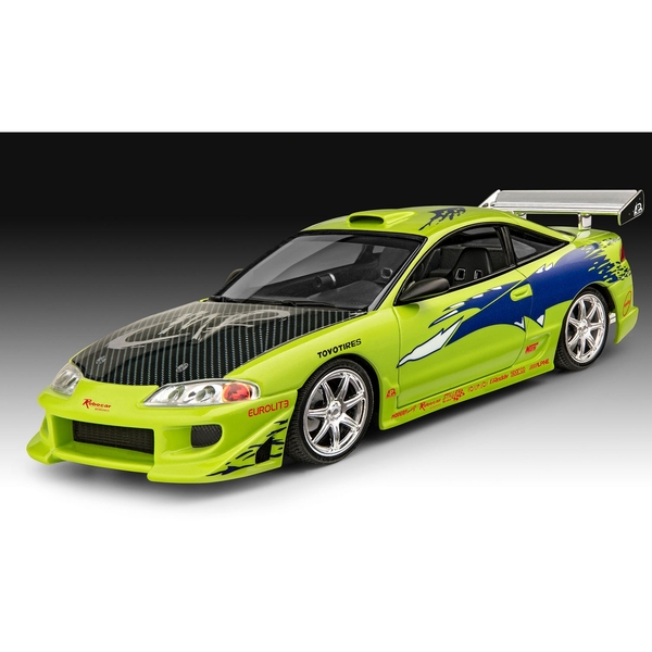 Сборная модель Revell Автомобиль Mitsubishi Eclipse 1995 из фильма Форсаж, уровень 3, масштаб 1:25, 75 деталей (RVL-07691) - Pampik - 3
