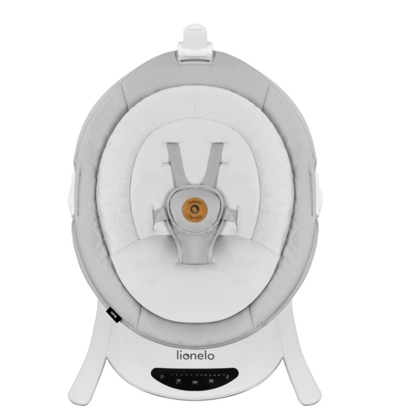 Кресло-гойдалка Lionelo Bella Grey Concrete, сірий - Pampik - 12