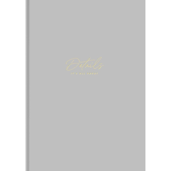 Тетрадь для записей MonAmi, А4, в линейку, 80 л., серая (A4-IC-080-776L) - Pampik