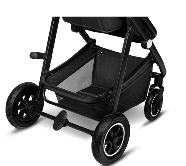 Універсальна коляска 3 в 1 Lionelo Amber Lovin, чорний - Pampik - 9