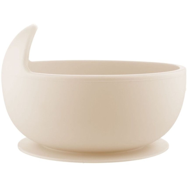 Силіконова миска на присосці Canpol Babies 51/400_creme) - Pampik - 2