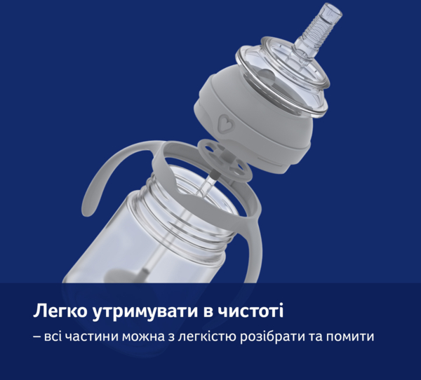 Кружка-непроливайка Lovi Harmony Моя первая кружка с трубочкой и утяжелителем, 150 мл (35/367) - Pampik - 3