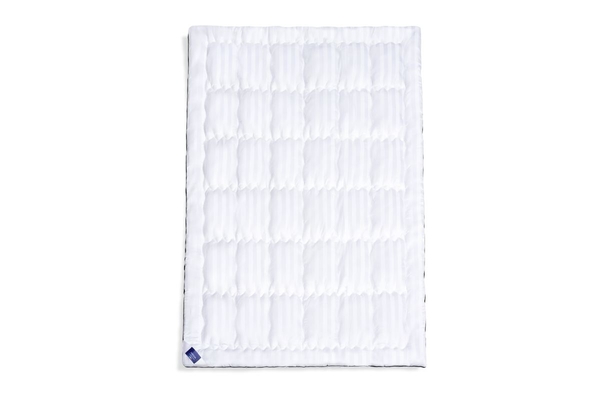 Ковдра бамбукова MirSon Royal Pearl Hand Made №0438, літня, 110x140 см, біла - Pampik - 2