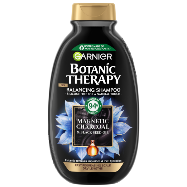 Балансирующий шампунь Garnier Botanic Therapy Магнетический уголь, 250 мл - Pampik