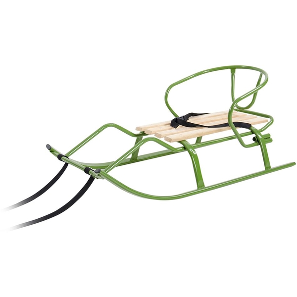 Санки Vitan Спорт Ф1 зі спинкою хакі (2130004) - Pampik