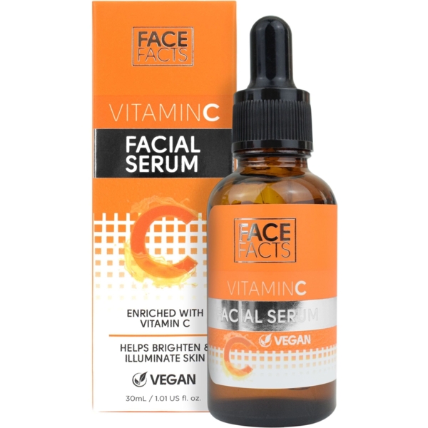Сироватка для обличчя Face Facts Vitamin C Facial Serum 30 мл - Pampik