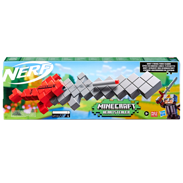 Бластер-меч Hasbro Nerf Minecraft Heartstealer Sword, з 4 стрілами (F7597) - Pampik - 3