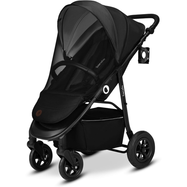 Прогулянкова коляска Lionelo Natt Grey Stone, сіро-чорна (LO-NATT GREY STONE) - Pampik - 2