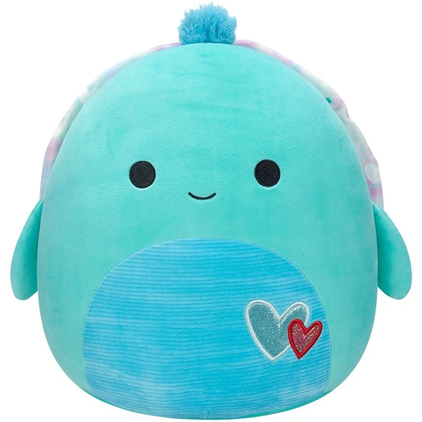 М'яка іграшка Squishmallows Черепаха Каскад, 13 см (SQVA00808) - Pampik