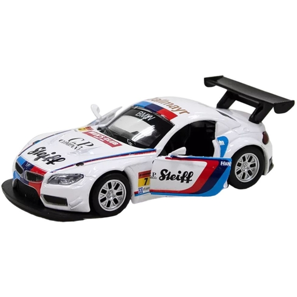 Автомодель TechnoDrive BMW Z4 GT3 белая (250255) - Pampik - 7