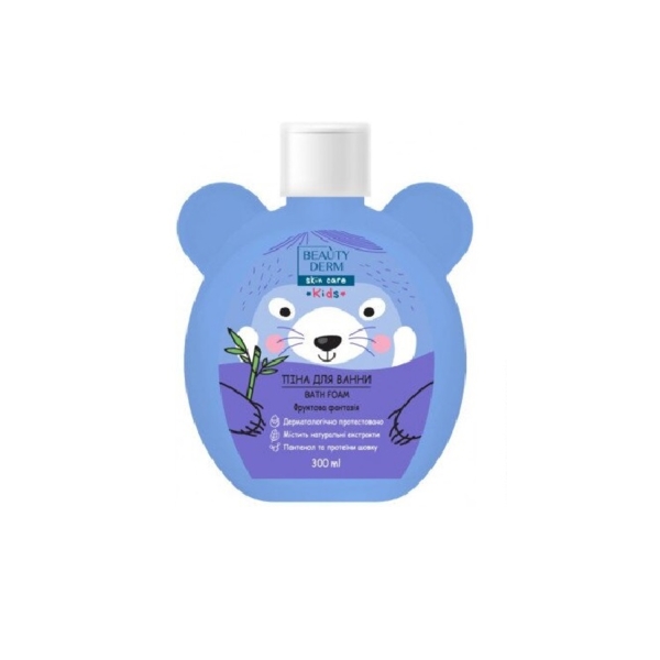 Пена для ванны Beauty Derm Kids с ароматом жвачки, 300 мл - Pampik
