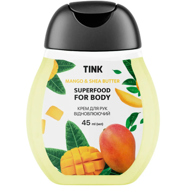 Крем для рук Tink Mango Відновлюючий з манго екстрактом та олією ши, 45 мл - Pampik
