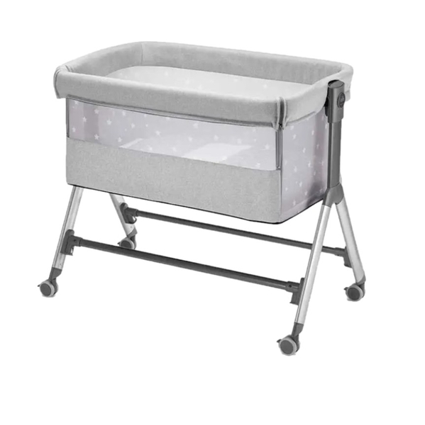Приставне колиска-ліжечко CAM Sempreconte, з комплектом постільної білизни, сіре (920/T160/922/T002) - Pampik