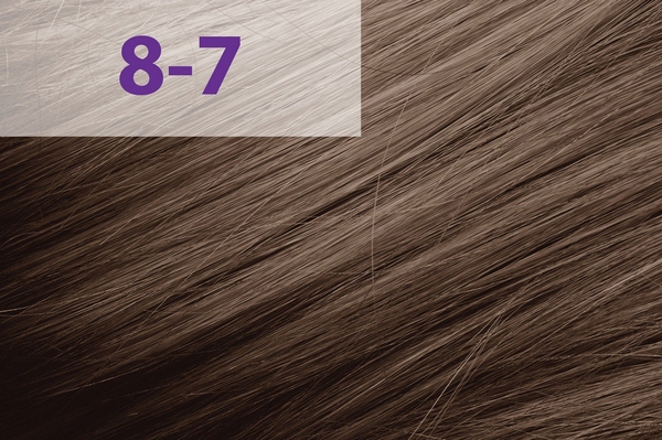 Профессиональная крем-краска jNOWA Professional Chromatic Save Siena, оттенок 8/7, 90 мл - Pampik - 2