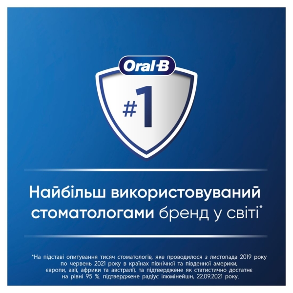 Зубна щітка Oral-B 3D White Fresh середньої твердості, бірюзовий з червоним, 2 шт. - Pampik - 7