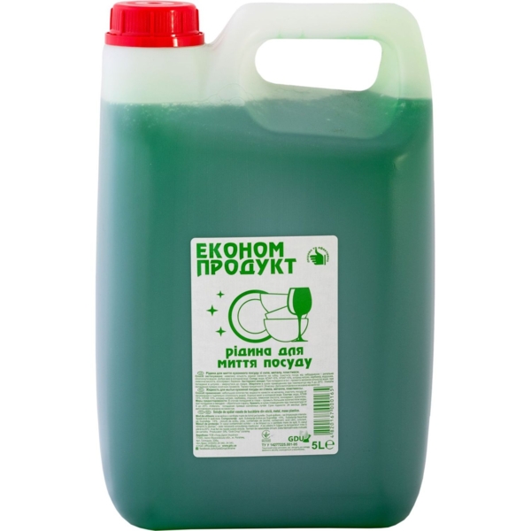 Жидкость для мытья посуды Економ продукт, 5 л - Pampik