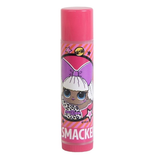 Бальзам для губ Lip Smacker LOL, з ароматом полуниці, 4 г - Pampik