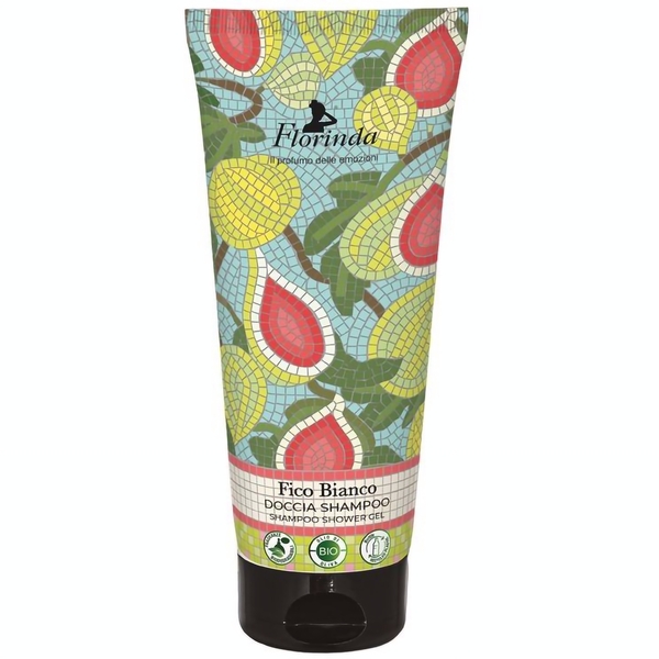 Шампунь-гель для душу Florinda Мозаїка Білий інжир, 200 мл - Pampik