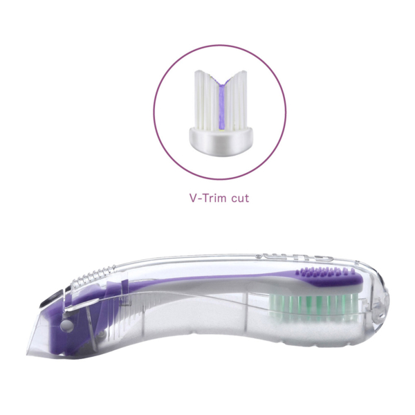 Зубная щетка GUM Travel Ortho дорожная, в ассортименте - Pampik - 3