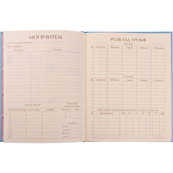 Дневник школьный Yes твердый Balloons фольга золото, объемный бейдж с золотым глитером (911469) - Pampik - 2