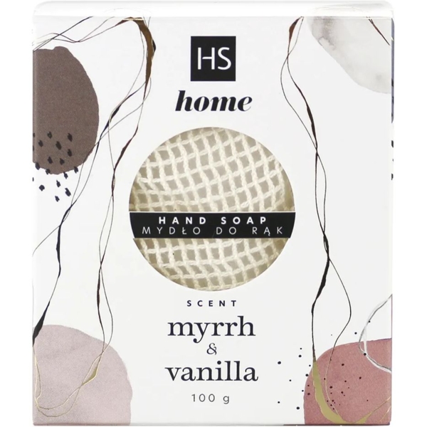 Мило тверде HiSkin Home Мирра та ваніль, 100 г - Pampik