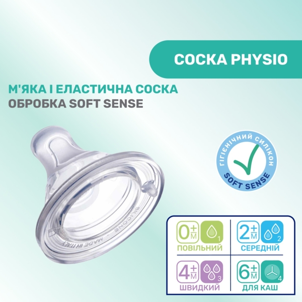 Бутылочка для кормления Chicco Perfect 5 Love, с силиконовой соской, 150 мл (20211.31.40) - Pampik - 7