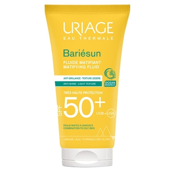 Солнцезащитный увлажняющий крем Uriage Bariesun SPF50+, 50 мл - Pampik