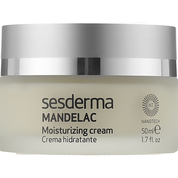 Зволожуючий крем для обличчя Sesderma Mandelac Moisturizing Cream, з мигдальною кислотою, 50 мл - Pampik - 2