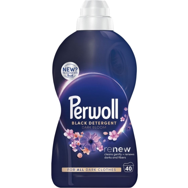 Средство для деликатной стирки Perwoll Renew Восстановление и Аромат для темных вещей, 2 л - Pampik