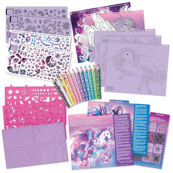 Набор для творчества Nebulous Stars Скетчбук: легенда о Фириазе (11371) - Pampik - 2