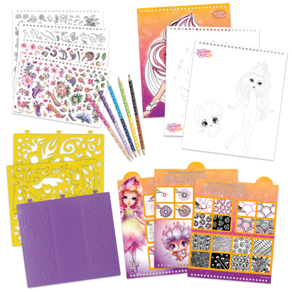 Набор для творчества Nebulous Stars Скетчбук: Петулия, мотивы леса (11103) - Pampik - 2