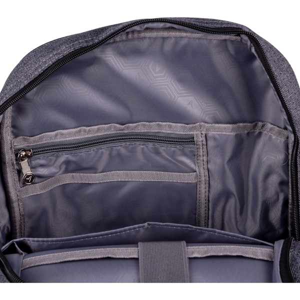 Рюкзак Yes S-86 AsPro, серый с черным (554635) - Pampik - 12