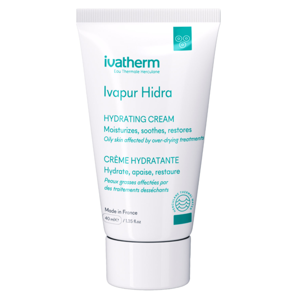 Крем для обличчя Ivatherm Ivapur, зволожувальний для жирної шкіри, 40 мл - Pampik