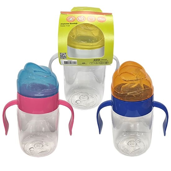 Чашка-непроливайка Renga, з м'яким носиком, від 6 міс., 330 мл, в асортименті, 1 шт. (7-555) - Pampik