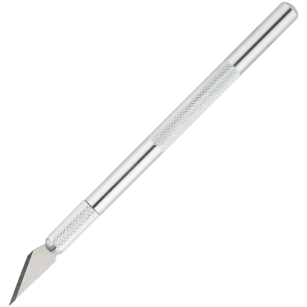 Ніж канцелярський Axent металевий з авто-фіксатором (6902-A) - Pampik