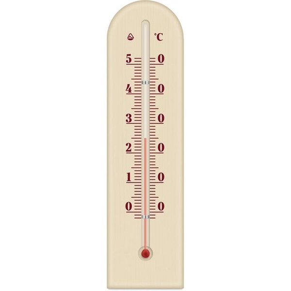 Термометр Стеклоприбор Д-3-4, бежевый (300083) - Pampik